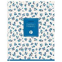 Дневник 1-11кл. BG тв.обл. "Blue flowers" 64611 мат.лам.,тисн.фольг.