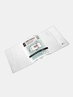 Обложка д/учебников ст.кл. и дневников тв.обл. ГЛОБУС ОП227*455 ПВХ,120мкм,прозр.