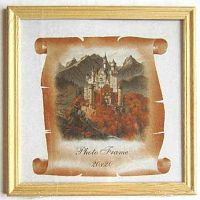 Фоторамка Сосна Питер 20*20 3N88 б/цв.,ширина багета-16мм