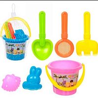 Набор песочный "Солнечное лето" 550-338 (6предметов) 17*12см