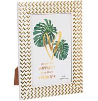 Фоторамка 10*15см "Неаполь" золото,пластик 640-1248