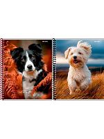 Тетрадь 48л. (клетка) Проф-Пресс спираль "Друг человека" Т48-8341 цв.мел.обл.,твин-лак