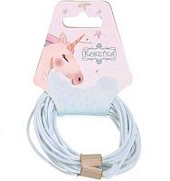 Резинки д/волос "Марципан" (5шт) 545-0177 белый