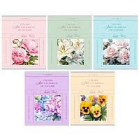 Тетрадь 48л. (клетка) ЭКСМО "Botanical Qoutes" ТКФ489680 лам.soft-touch,3D фольга