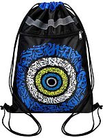 Сумка д/обуви Проф-Пресс 36*48см "Круговые надписи" МО-4045 с карманом,1отд.,светоотраж.