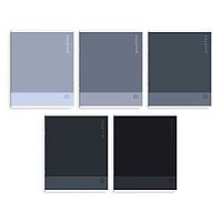 Тетрадь 48л. (клетка) ФЕНИКС "Оттенки серого" 70935 выб.твин лак,мел.карт.,асс.