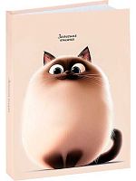 Записная книжка А6 160л. Проф-Пресс "Забавный котик-2" 160-9507 тв.цв.мел.обл.,глянц.лам.,клетка