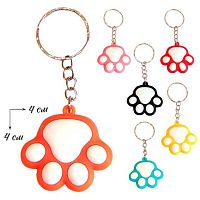 Брелок сувенирный "Лапка" Ткбр2025-23 ПВХ