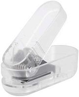 Дырокол  10л. DELI NS088WHITE (2015061) 1отв.,пластик.,белый