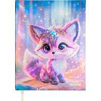 Дневник 1-11кл. deVENTE тв.обл. "Cute" 2020691 фиолет.,металлиз.обл.,бел.бум.,фольга