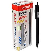 Ручка авт. масл. шар. deVENTE "Triolino Soft" 5070907 синяя,0,7мм,ультрагл.,трёхгр.корп.Soft Touch
