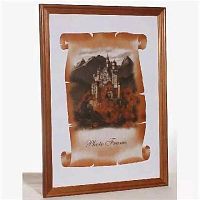 Фоторамка Сосна Питер 30*40 3N26 красное дерево,ширина багета-16мм