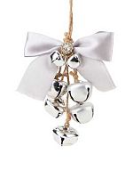 Подвесное украшение НГ ФЕНИКС "Серебристая россыпь" 10*8*3см 88652