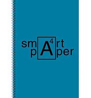 Тетрадь 80л. (клетка) А4 ЭКСМО спираль "Smart paper. No 1" ТС4804951 мел.карт.,мат.лам.,тонир.офс.