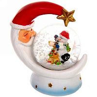 Сувенир НГ "Снежный шар "Месяц снежный" d-4см,10см 185-0180