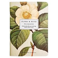 Тетрадь 40л. (клетка) Be Smart "Flora. Камелия" N4140 микротекстур.,лам.,тисн.фольг.,скругл.углы