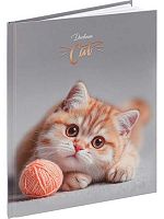 Дневник 1-11кл. Проф-Пресс тв.обл. "Милый котик-7" Д40-9548 мат.лам.,лён