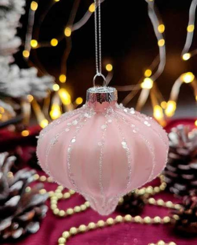 Игрушка ёлочная "Шар" MG24139 стекло, 8см Игрушка ёлочная "Шар" MG24139 стекло, 8см