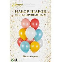 Набор шаров (10шт) "Мягкий цвет" 574-423 латекс