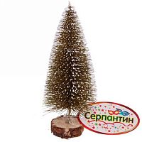 Сувенир НГ "Ёлка. Сказочное сияние" 15см, золото 848-202