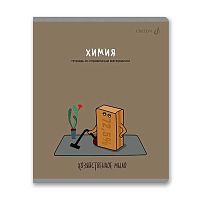 Тетрадь предм. 48л. SVETOCH "Большая перемена-Химия" Т280 (01818) выб.лак (клетка)