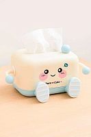 Салфетница АЛЕФ "Sitting" 9021-02 голубая,21,5*17*13см