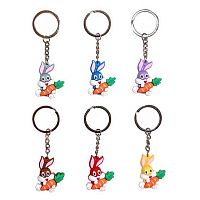 Брелок "Кролик" 5см К-5 ТКбр487 (набор 12шт)