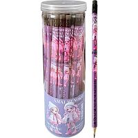 Карандаш ч/гр. с ласт. deVENTE "Amai Menoko" 5032605 HB,трёхгр.,заточ.,гриф.2мм
