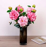 Ваза "Grey Glass" 390-0086 стекл.,11*25см