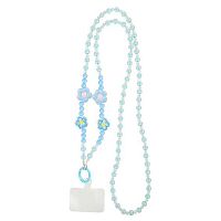 Брелок д/телефона КОКОС "Цветы" 57см 251245 пластик,сиреневый