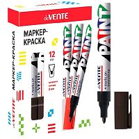 Маркер-краска 2,8мм deVENTE 5043401 чёрный,пулев.
