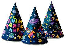 Колпак Микрос "Космос" Ч42027 16см (6шт),3диз.