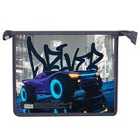 Папка д/тетрадей А5 КОКОС "Городское авто" ПМ-А5-291/261755 пластик,/карт.,1отд.,на молн.