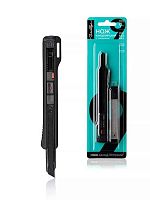 Нож канцелярский  9мм ГЛОБУС НКЛ9 с набором лезвий 10 шт.,блистер