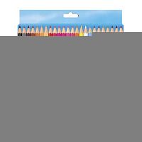 Карандаши пластик. 24цв. Creativiki ЦКП24КР шестигр.