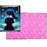 Дневник 1-11кл. deVENTE тв.обл. "Butterfly Dreams" 2020622 кож.зам.,поролон,бел.бум.,фольга