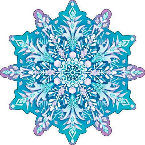 Украшение на скотче "Снежинка" 88.871 Украшение на скотче "Снежинка" 88.871