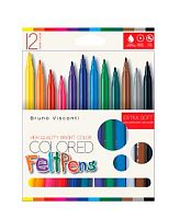 Фломастеры 12цв. BV "Bright Colors" 32-0074