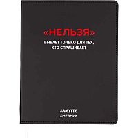 Дневник 1-11кл. deVENTE интегр.обл. "Нельзя" 2021603 кож.зам.,бел.бум.,шелкогр.