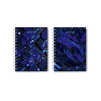 Записная книжка А6  80л. SVETOCH спираль "Сапфир" ЗК221 (01584) тв.обл.,глянц.лам.