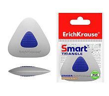 Ластик EK "SmartWay Triangle" 45551 белый,термопл.рез.,пластик.держ.,46*43*12мм