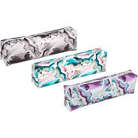Пенал-косметичка ATTOMEX 200*70*35 "Marble" 7025667 (50предм.) прямоуг.,полиэстер,асс.