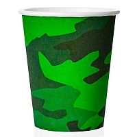 Стакан бум. Микрос "Камуфляж" 250мл (6шт) дб77181