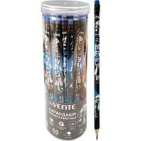 Карандаш ч/гр. с ласт. deVENTE "Hey Bro" 5032608 HB,трёхгр.,заточ.,гриф.2мм