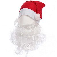 НГ Борода + колпак Деда Мороза 182-478