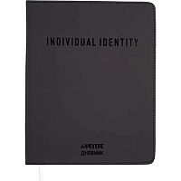 Дневник 1-11кл. deVENTE интегр.обл. "Identity" 2020666 кож.зам.,бел.бум.,выб.лак