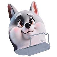 Подставка для книг ФЕНИКС "Хаски" 72645 металл.,3угл.наклона,18*18,4*15,5см