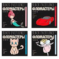 Фломастеры 18цв. BV "Black Excellence" 32-0056