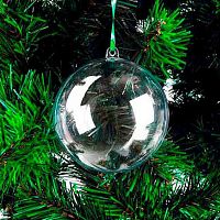 Заготовка-подвеска ЛЬДИНКА "Шар" 203534/1 d-8см пластик