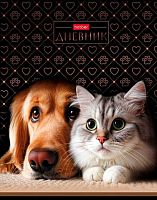 Дневник 1-11кл. ХАТ тв.обл. "Хвостатые истории" 36112 глянц.лам.